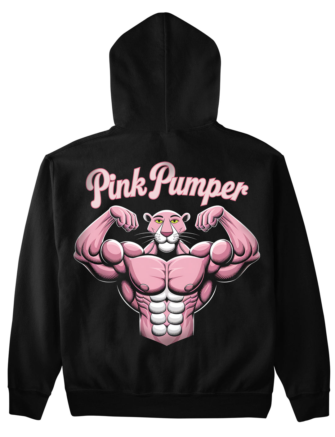 Roze Pumper (rugafdruk) hoodie