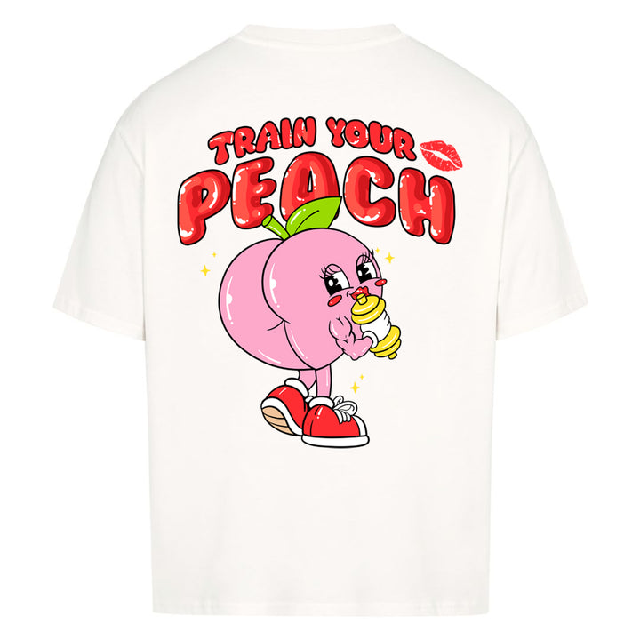 Train je Peach Oversized (Backprint) Shirt