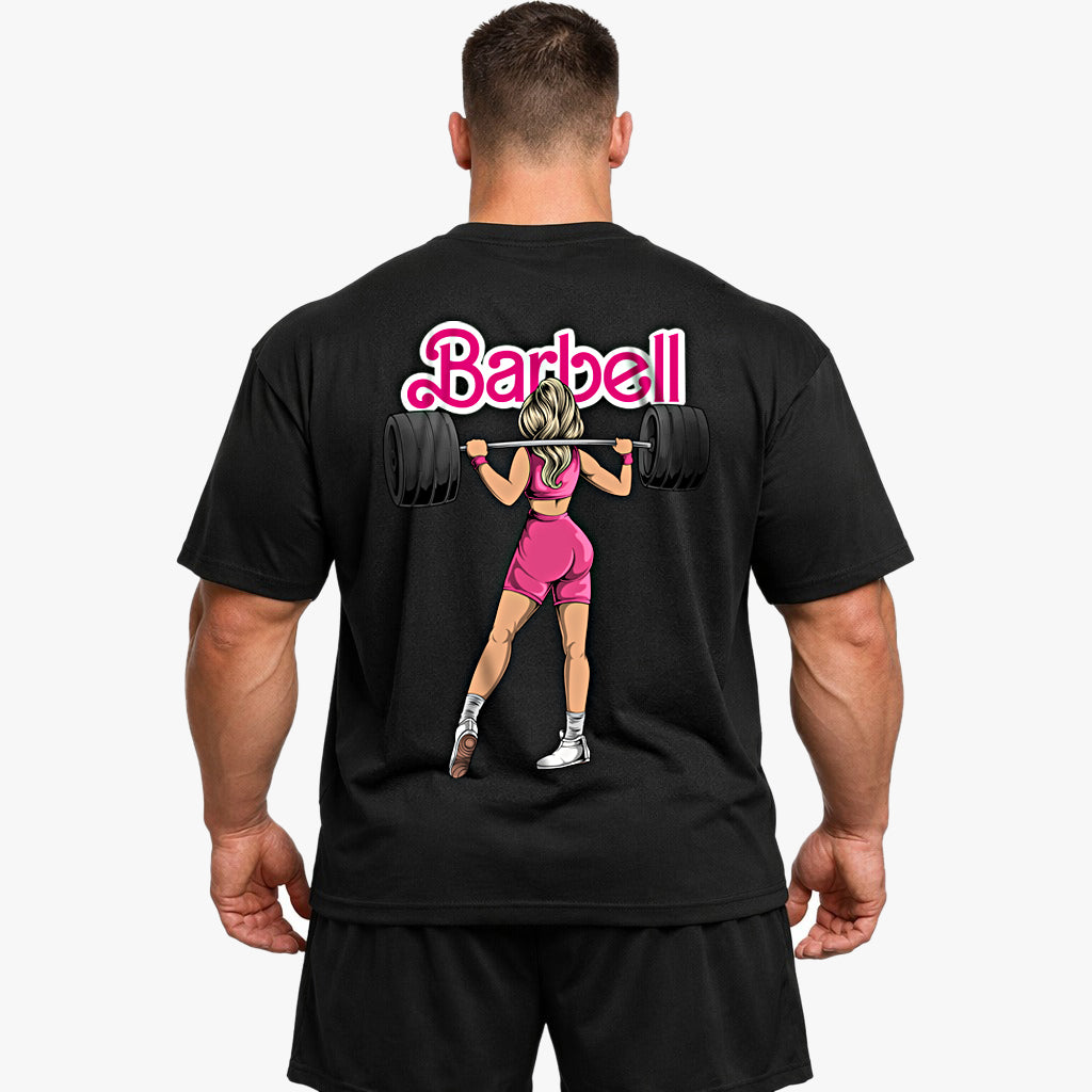 Barbell (Backprint) Oversized Shirt