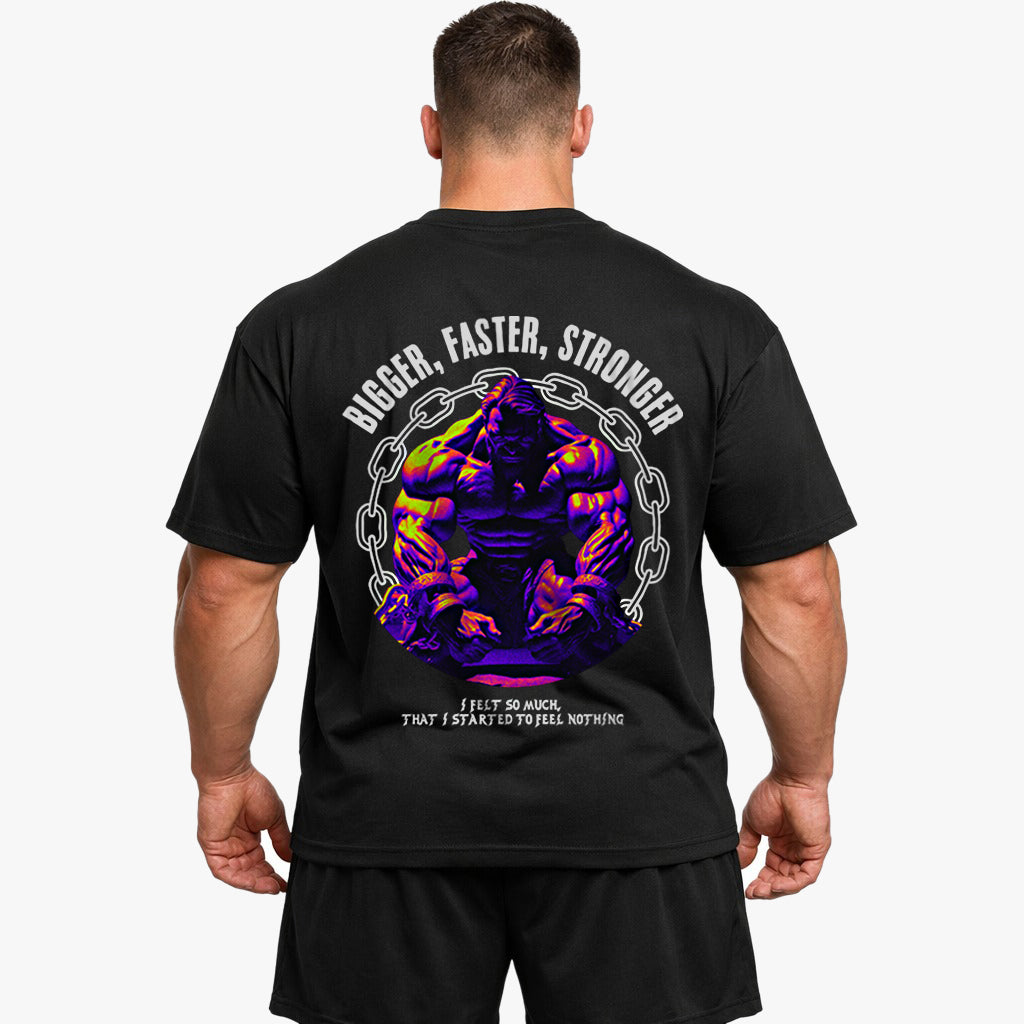 Bigger (Backprint) Oversize Blast