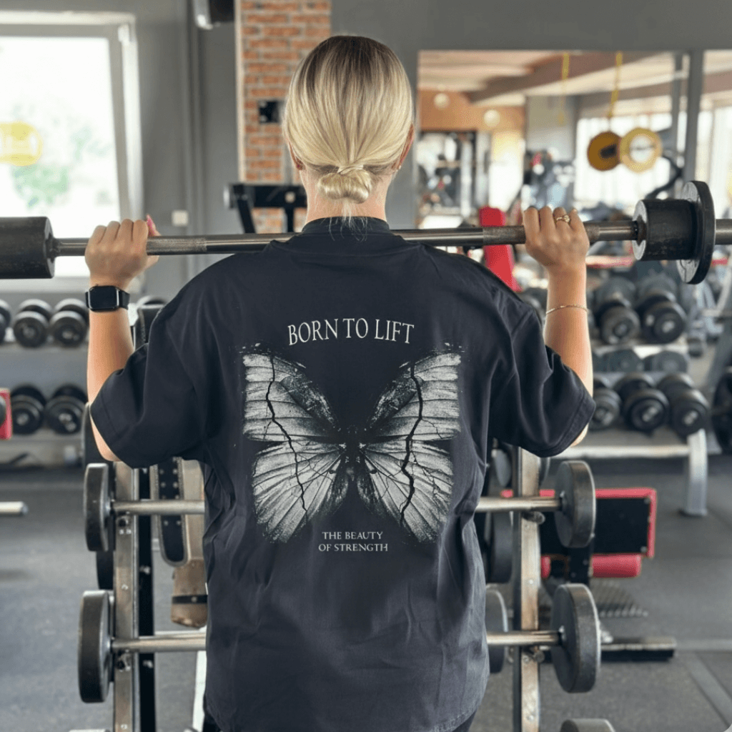 Born to lift (Backprint) Oversize Blast