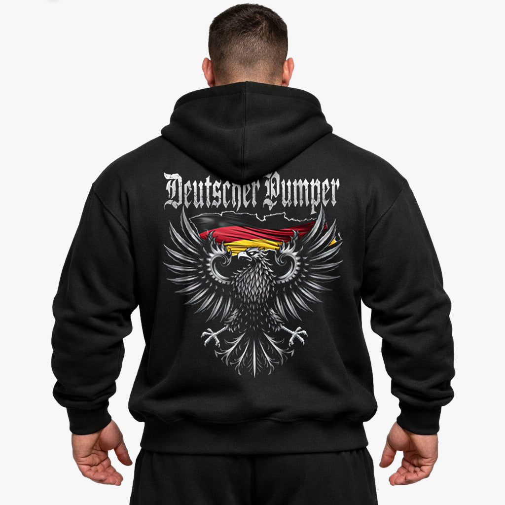 Deutscher Pumper Oversized (Backprint) Hoodie