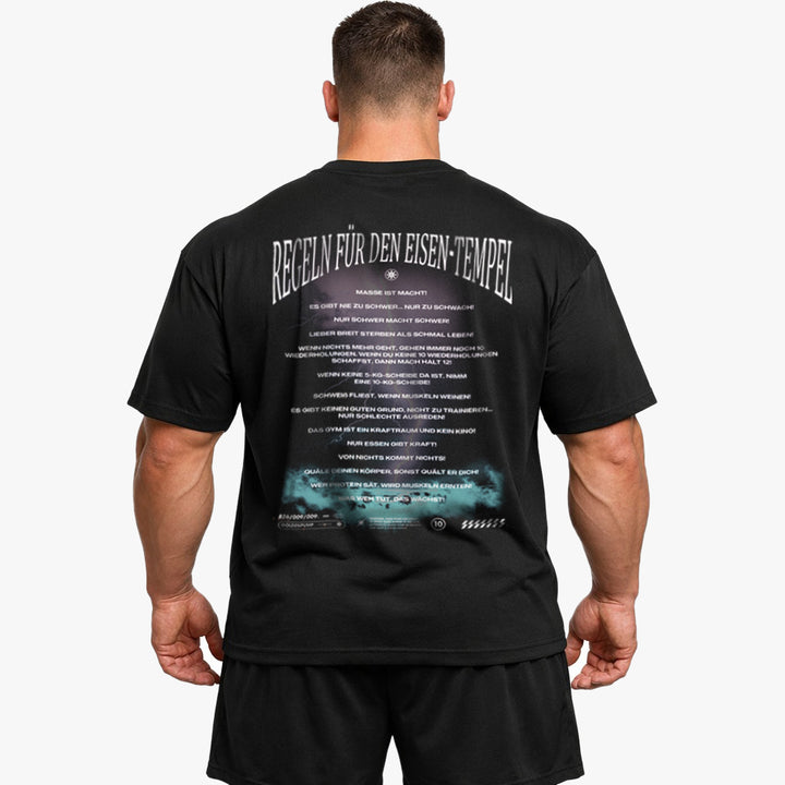 Eisten-Tempel (Backprint) Oversized Shirt