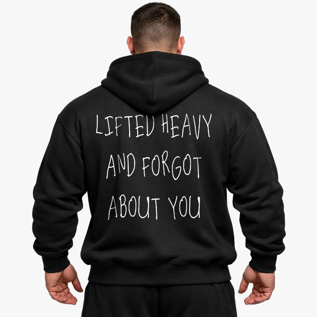Forgot about you Oversized (Backprint) Hoodie