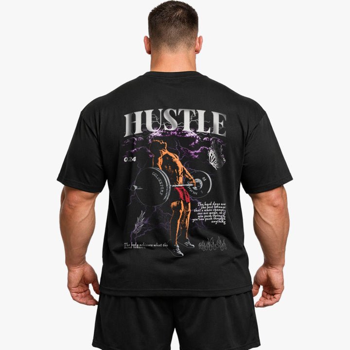 Hustle (Backprint) Oversize Blast