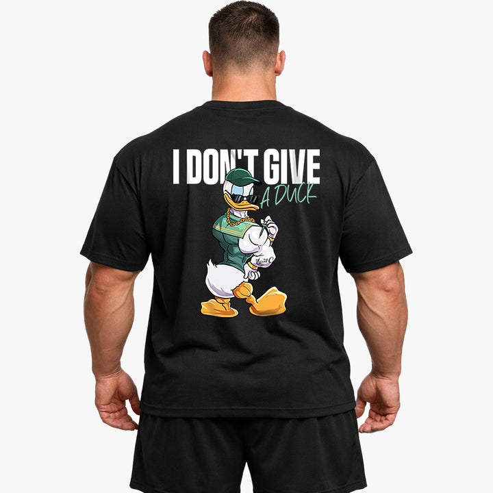 I Don't give a duck Oversized (Backprint) Shirt