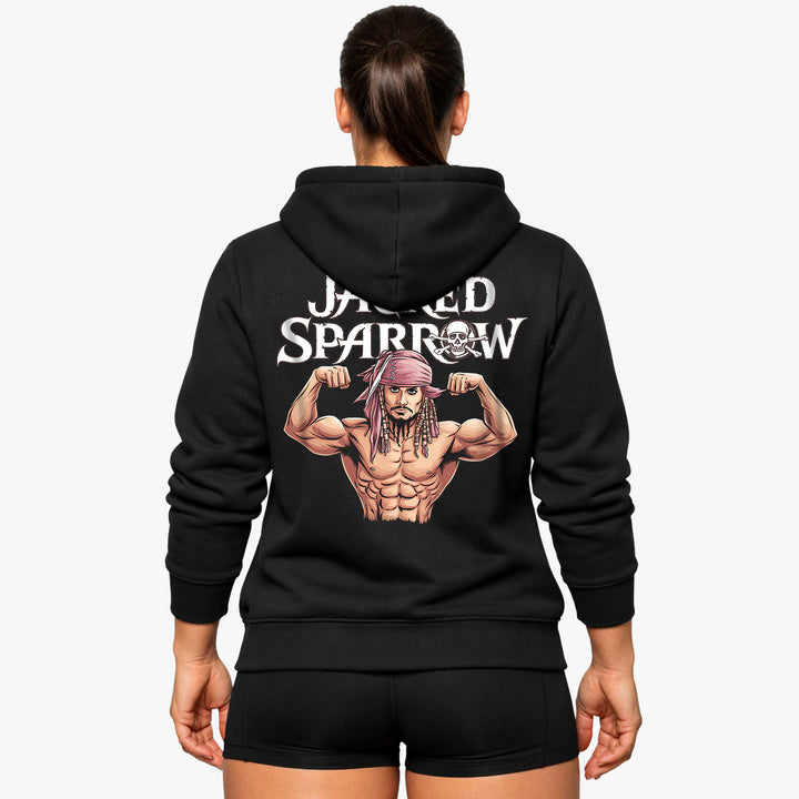Sweat à capuche Jacked Sparrow (backprint)