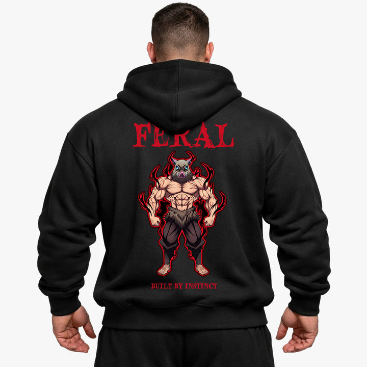 Built By Instinct (Backprint) Oversized Hoodie