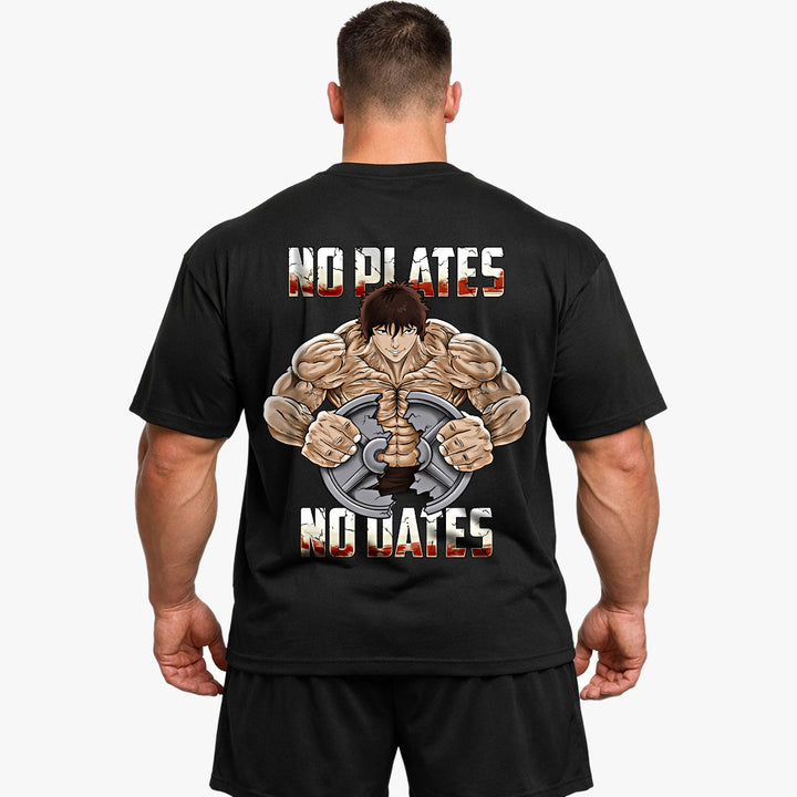 No Plates,no dates Oversized (Backprint) Shirt