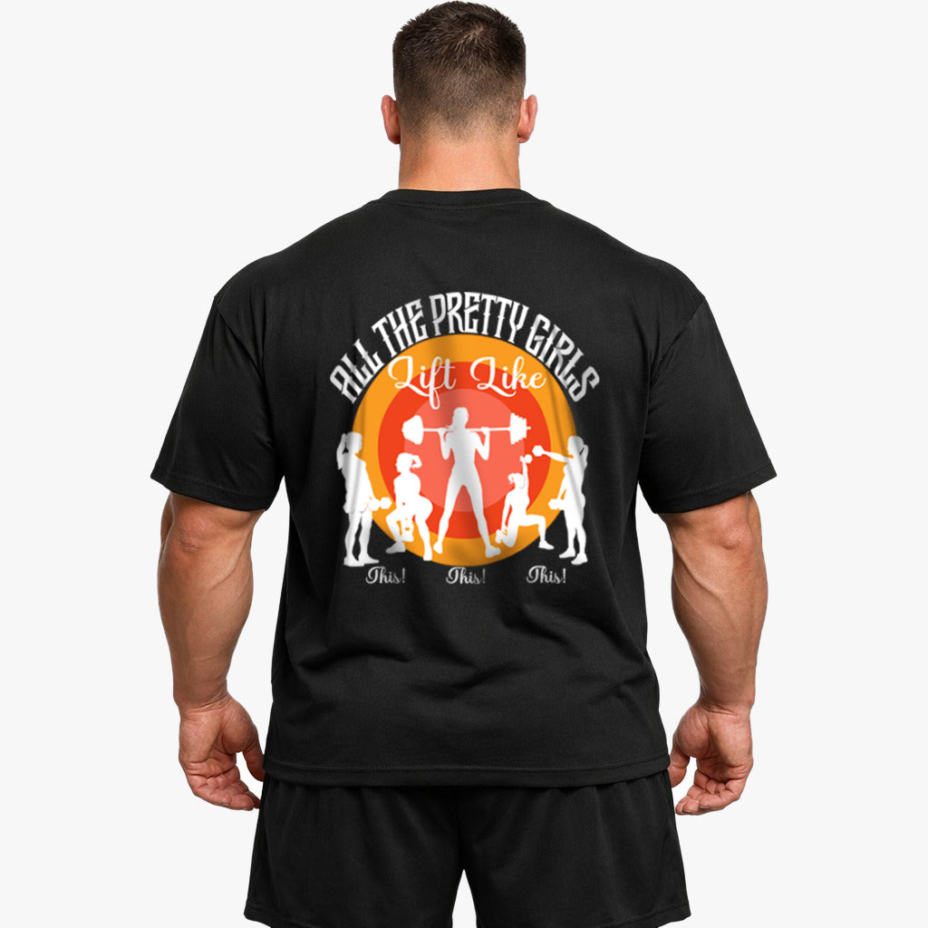 Pretty girls (Backprint) Oversized Shirt