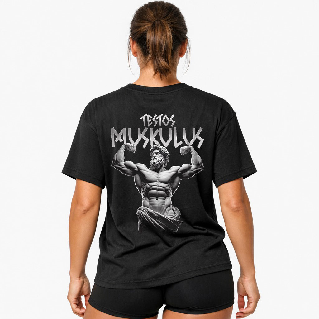 Testos Muskulus Oversized (Backprint) Shirt