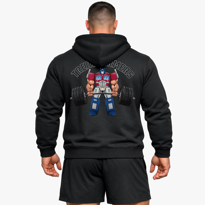 Sweat à capuche Transformers (backprint)