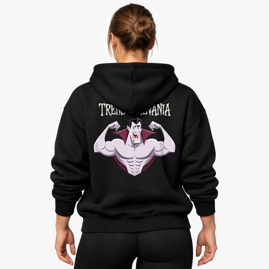 Trenswolevania (V2) oversized hoodie (rugafdruk).