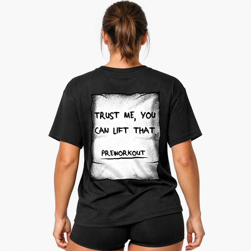 Trust me (Backprint) Oversized Shirt