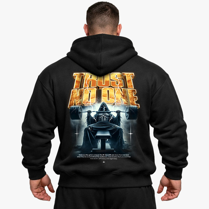 Trust no one Oversized Hoodie