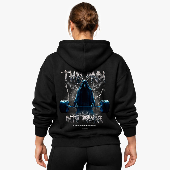 Turn the pain Oversized Hoodie