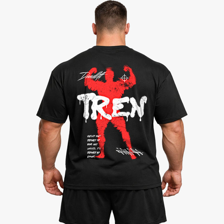 effort (Backprint) Oversized Shirt