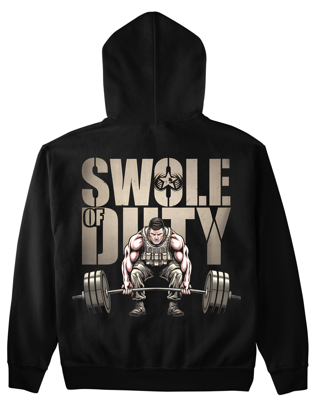 Swole of Duty(V2) (Backprint) Hoodie