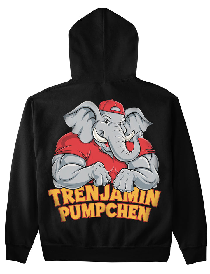 Trenjamin Pumpchen (Backprint) Hoodie