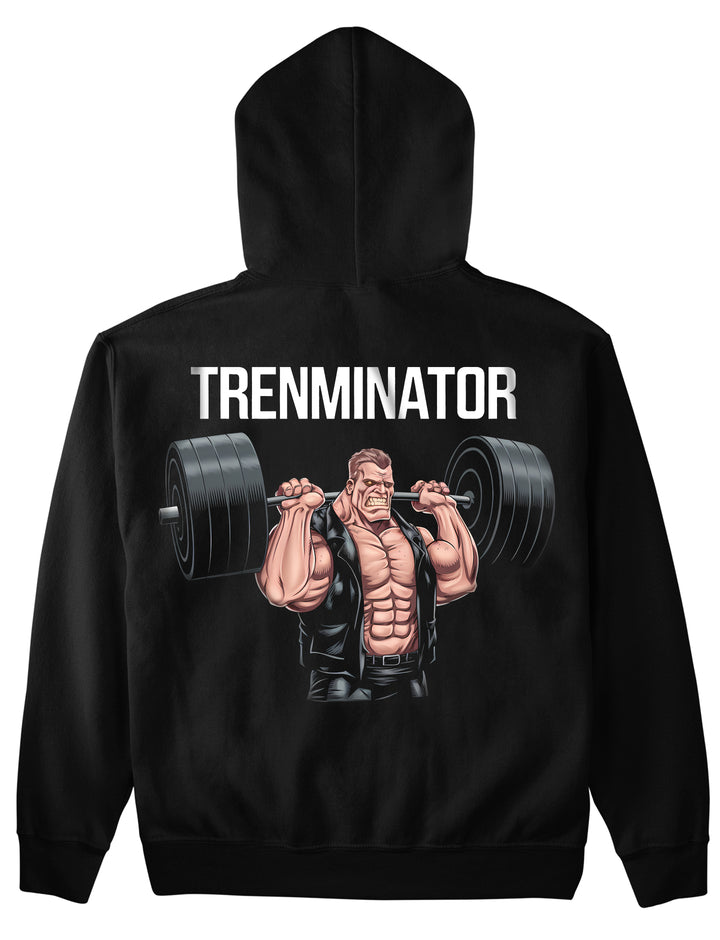 Trenminator-hoodie (achterafdruk).