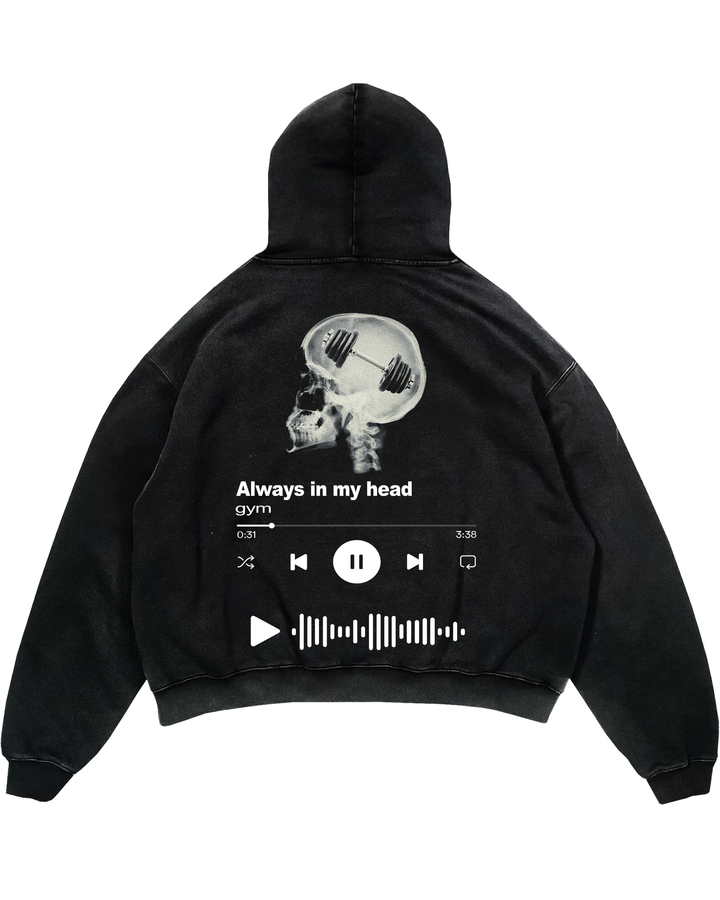 Always in my head Oversized Hoodie