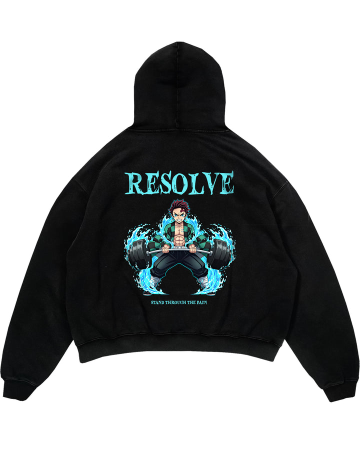 Resolve (Backprint) Oversized Hoodie