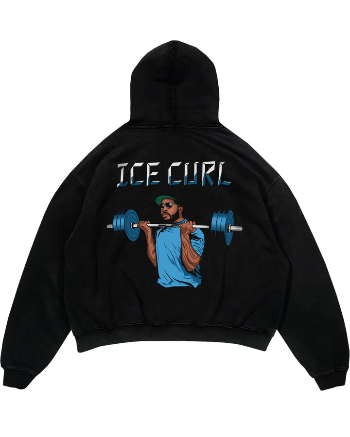 ice curl Oversized (Backprint) Hoodie